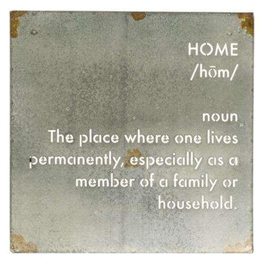 Home Definition Wall Art - The Fox Decor